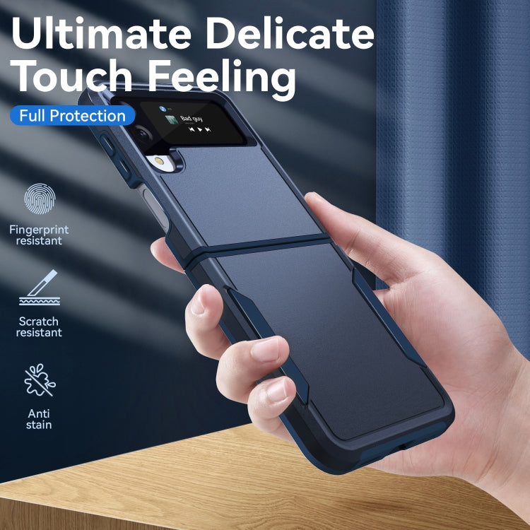 For Samsung Galaxy Z Flip4 Pioneer Armor Heavy Duty PC + TPU Phone Case
