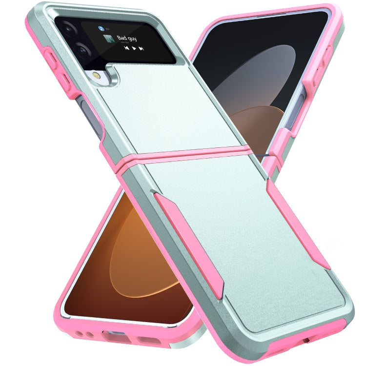 For Samsung Galaxy Z Flip4 Pioneer Armor Heavy Duty PC + TPU Phone Case