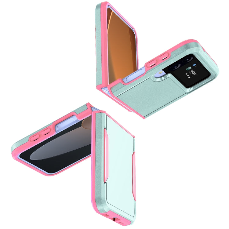 For Samsung Galaxy Z Flip4 Pioneer Armor Heavy Duty PC + TPU Phone Case