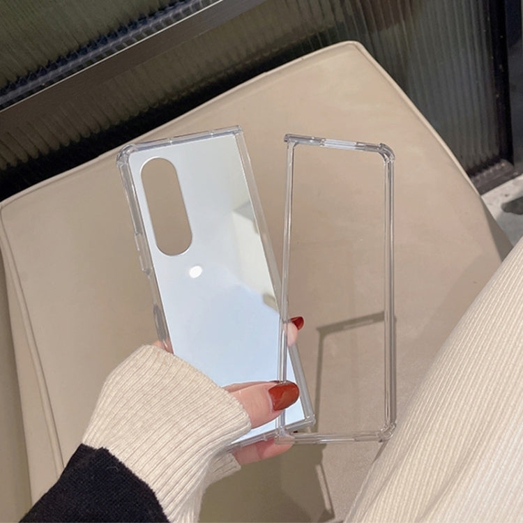 For Samsung Galaxy Z Fold4 Mirror Noodle PC Phone Case