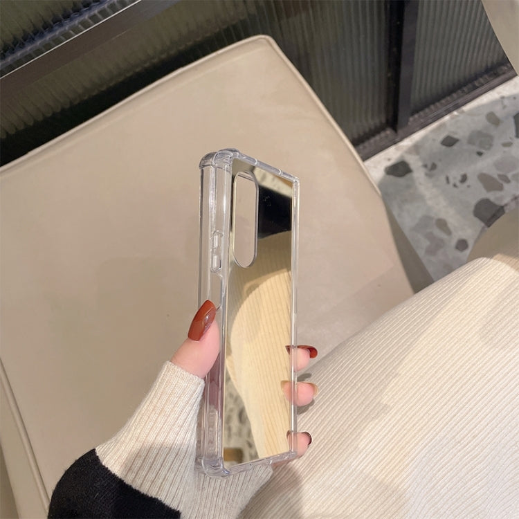 For Samsung Galaxy Z Fold4 Mirror Noodle PC Phone Case