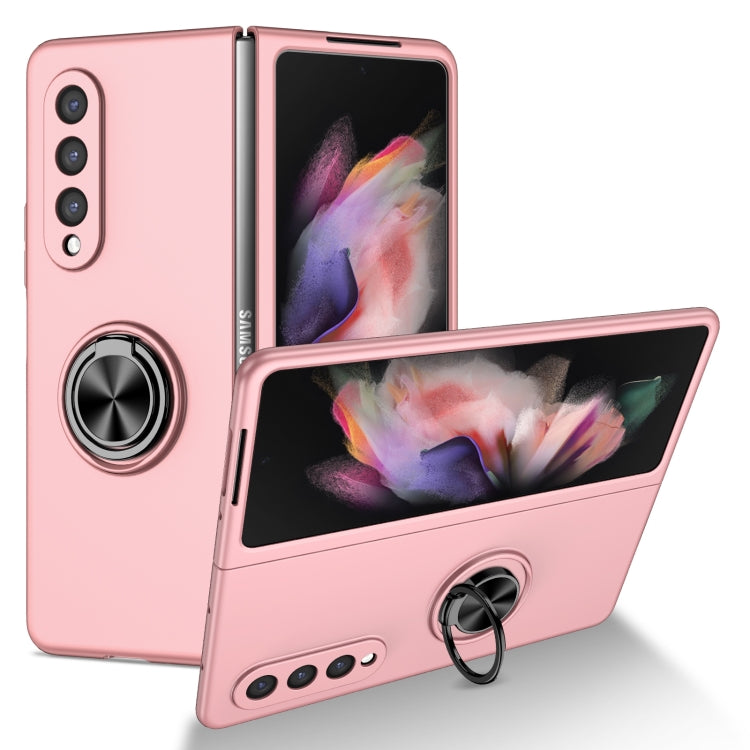 For Samsung Galaxy Z Fold4 Armor Ring Holder Phone Case