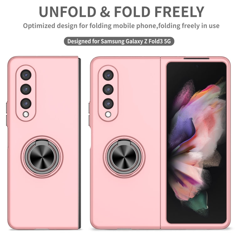 For Samsung Galaxy Z Fold4 Armor Ring Holder Phone Case
