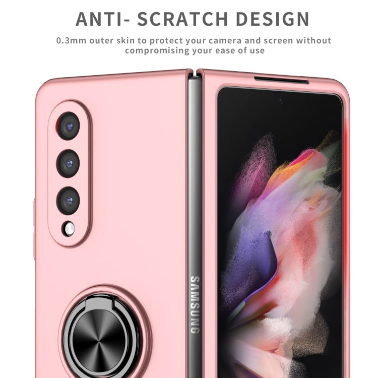 For Samsung Galaxy Z Fold4 Armor Ring Holder Phone Case