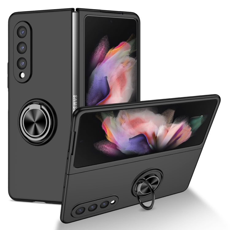 For Samsung Galaxy Z Fold4 Armor Ring Holder Phone Case