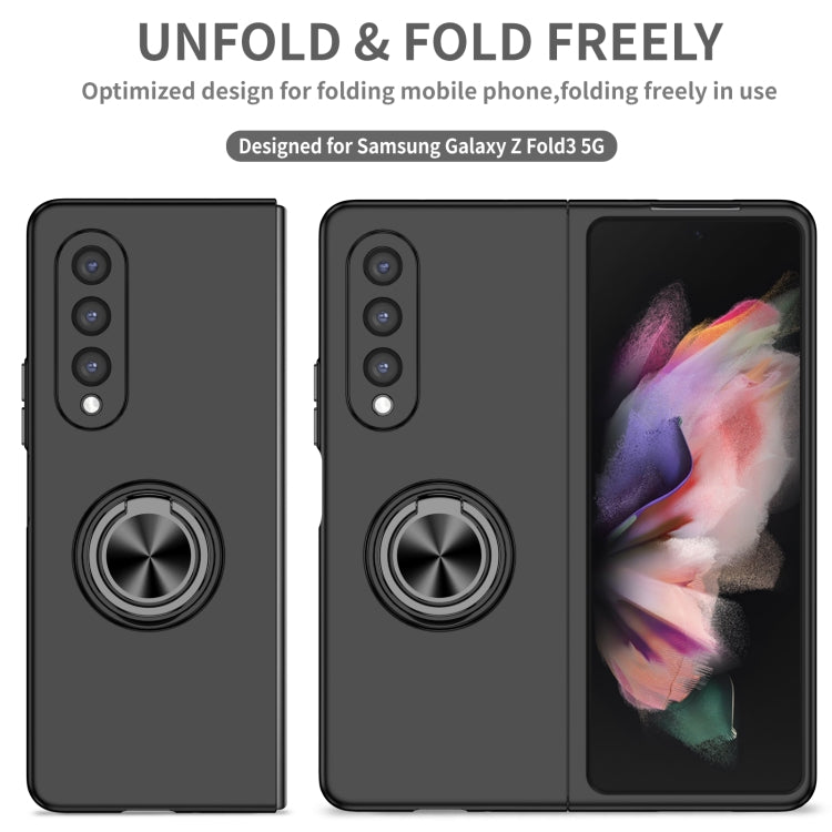 For Samsung Galaxy Z Fold4 Armor Ring Holder Phone Case
