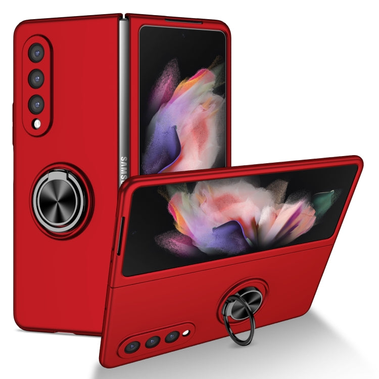 For Samsung Galaxy Z Fold4 Armor Ring Holder Phone Case