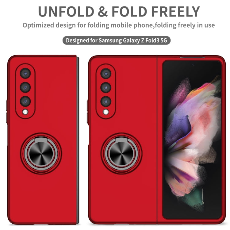 For Samsung Galaxy Z Fold4 Armor Ring Holder Phone Case