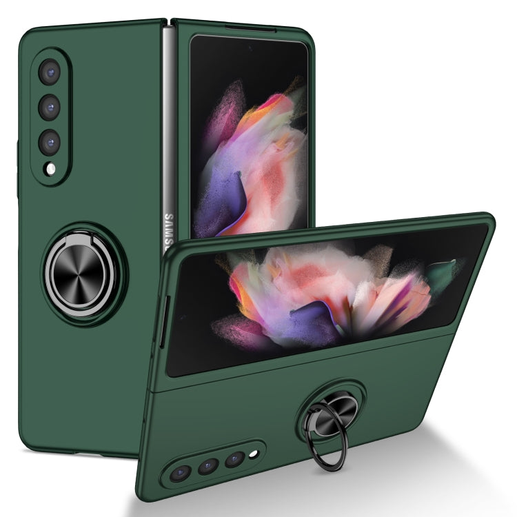 For Samsung Galaxy Z Fold4 Armor Ring Holder Phone Case