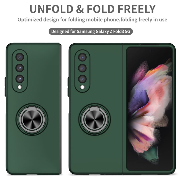 For Samsung Galaxy Z Fold4 Armor Ring Holder Phone Case