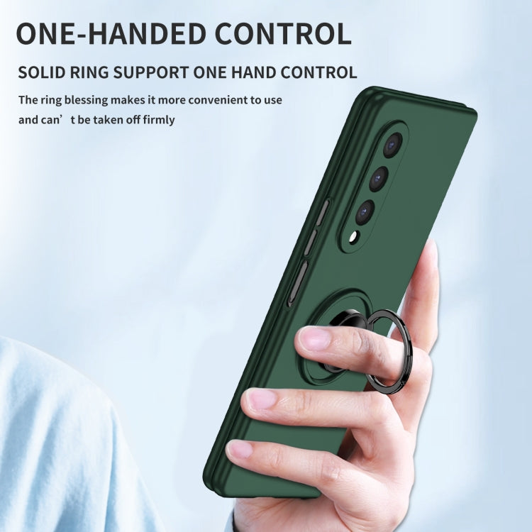 For Samsung Galaxy Z Fold4 Armor Ring Holder Phone Case