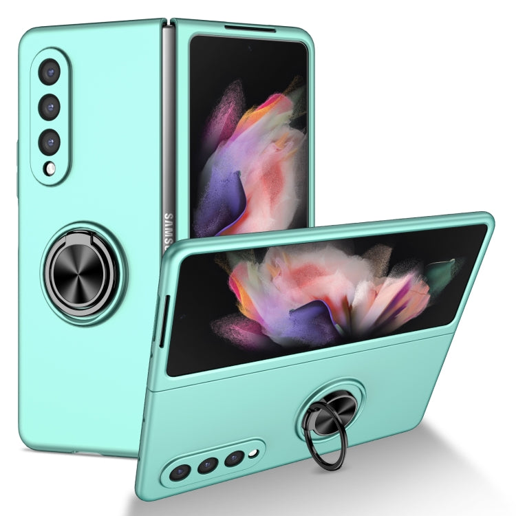 For Samsung Galaxy Z Fold4 Armor Ring Holder Phone Case