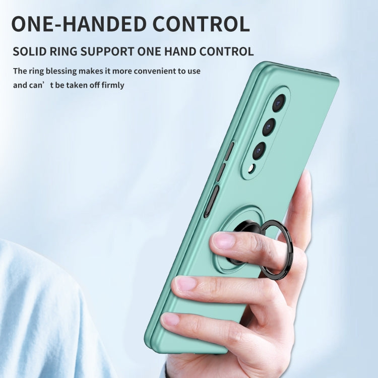 For Samsung Galaxy Z Fold4 Armor Ring Holder Phone Case