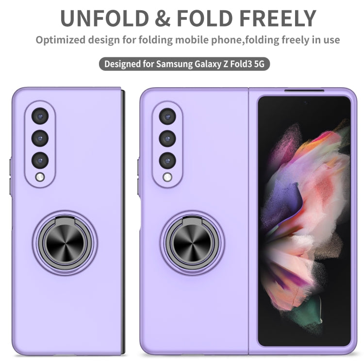 For Samsung Galaxy Z Fold4 Armor Ring Holder Phone Case