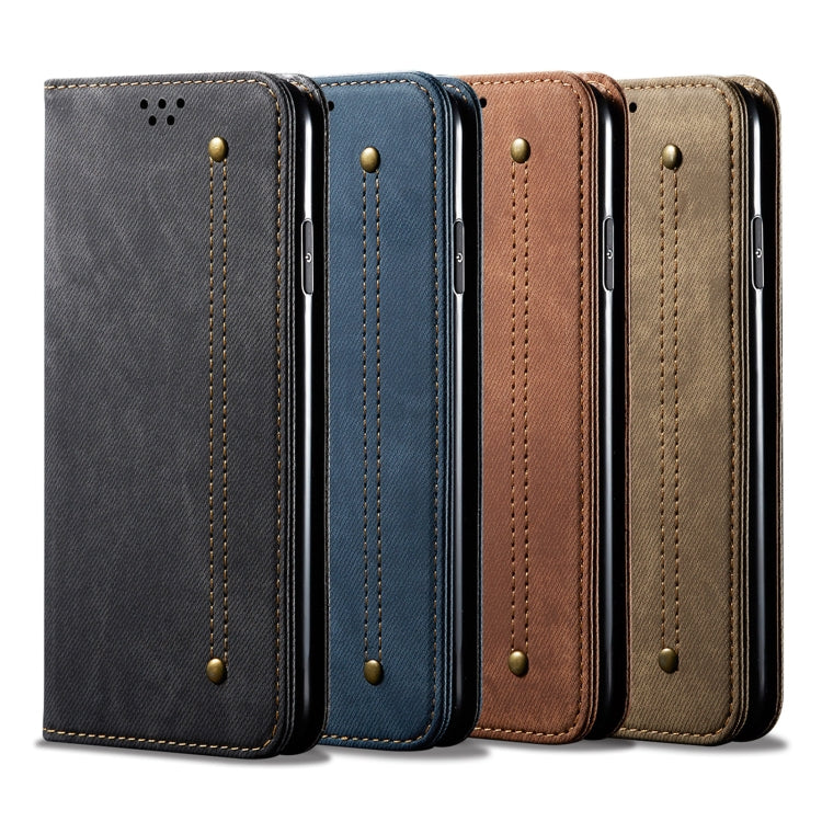 For Honor 70 Denim Texture Flip Leather Phone Case