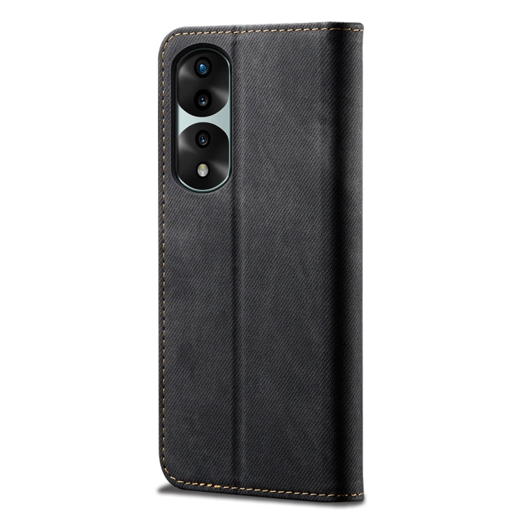 For Honor 70 Pro / 70 Pro+ Denim Texture Flip Leather Phone Case