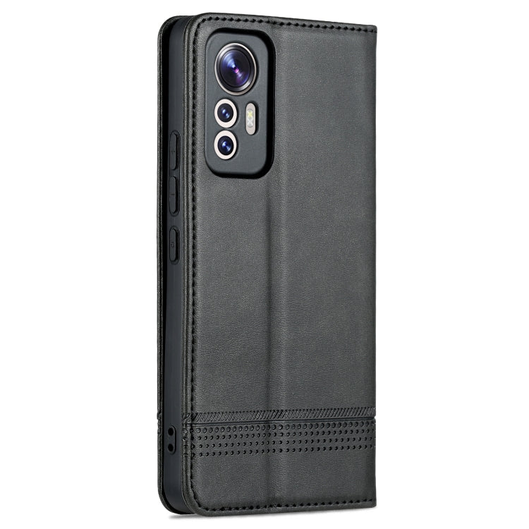For Xiaomi 12 Lite AZNS Magnetic Calf Texture Leather Phone Case