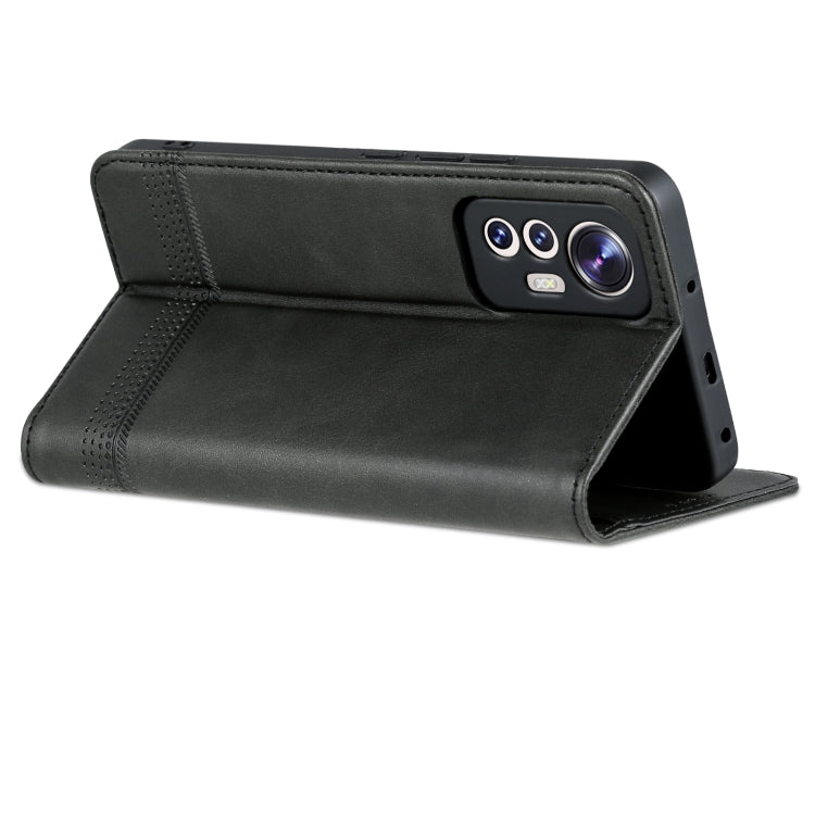 For Xiaomi 12 Lite AZNS Magnetic Calf Texture Leather Phone Case