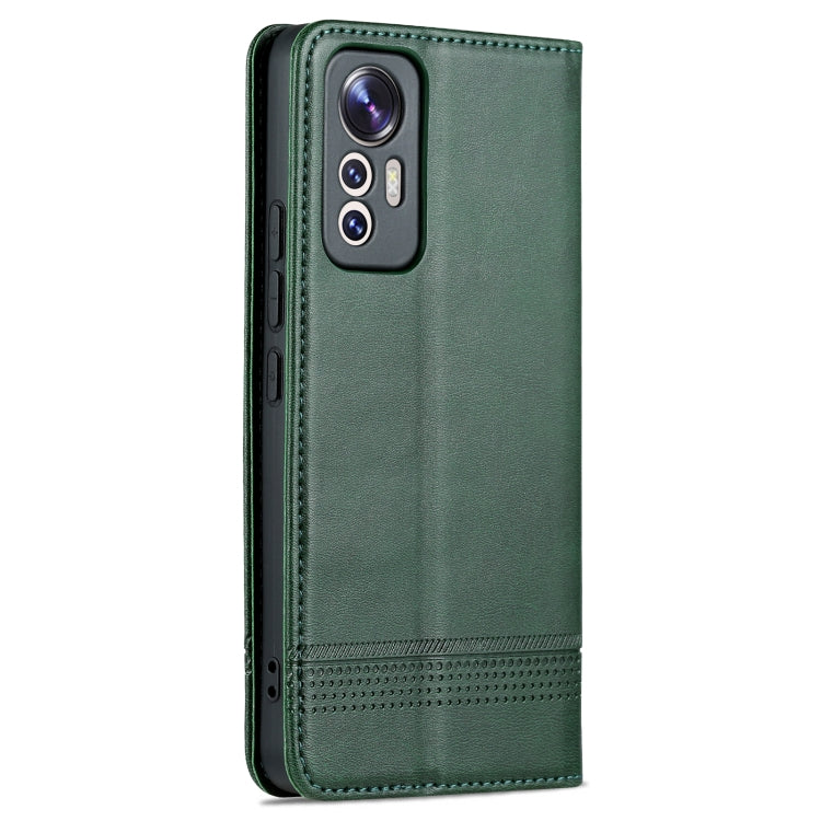 For Xiaomi 12 Lite AZNS Magnetic Calf Texture Leather Phone Case