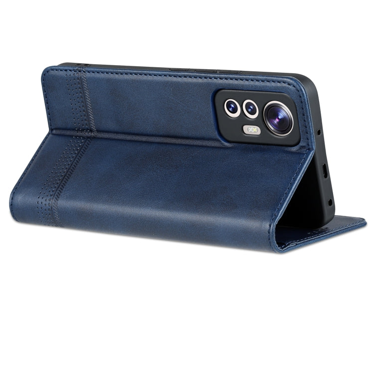 For Xiaomi 12 Lite AZNS Magnetic Calf Texture Leather Phone Case