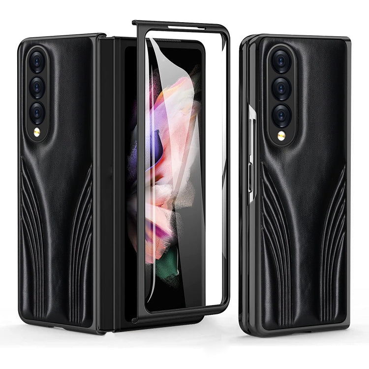 For Samsung Galaxy Z Fold4 Embossed Folding Phone Case