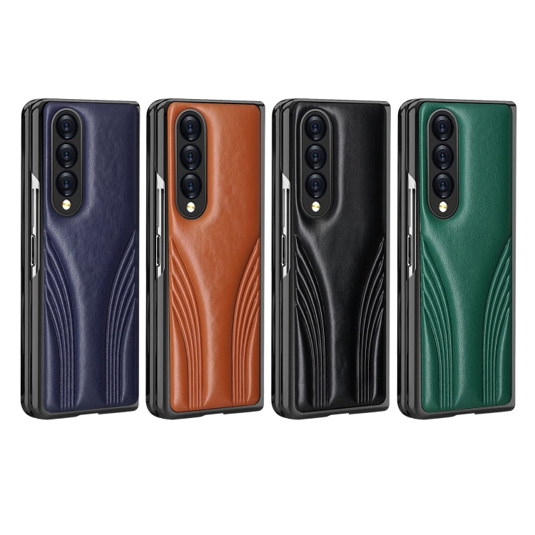 For Samsung Galaxy Z Fold4 Embossed Folding Phone Case
