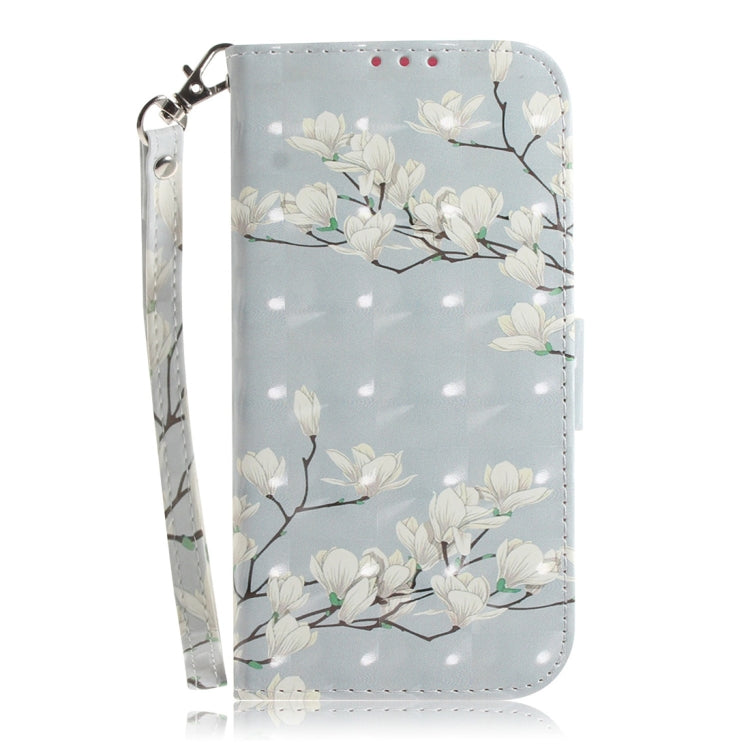 For Huawei P40 3D Painting Horizontal Flip Leather Case with Holder & Card Slot & Wallet & Lanyard