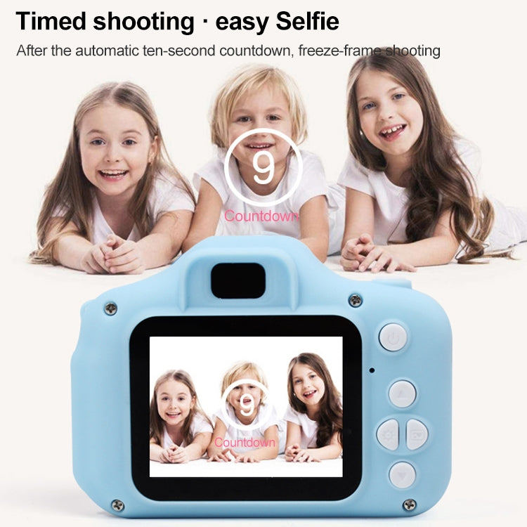 X2S 2.0 Inch LCD Screen Mini Children Camera Digital Camera, Resolution:Single Camera 800w