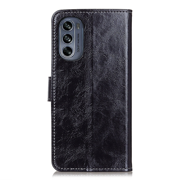 For Motorola Moto G62 5G Retro Crazy Horse Texture Horizontal Flip Leather Phone Case