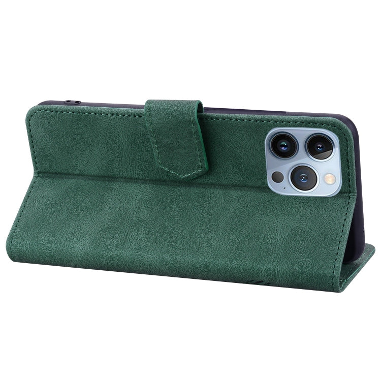 For iPhone 13 Pro Max Geometric Mandala Embossed Leather Phone Case