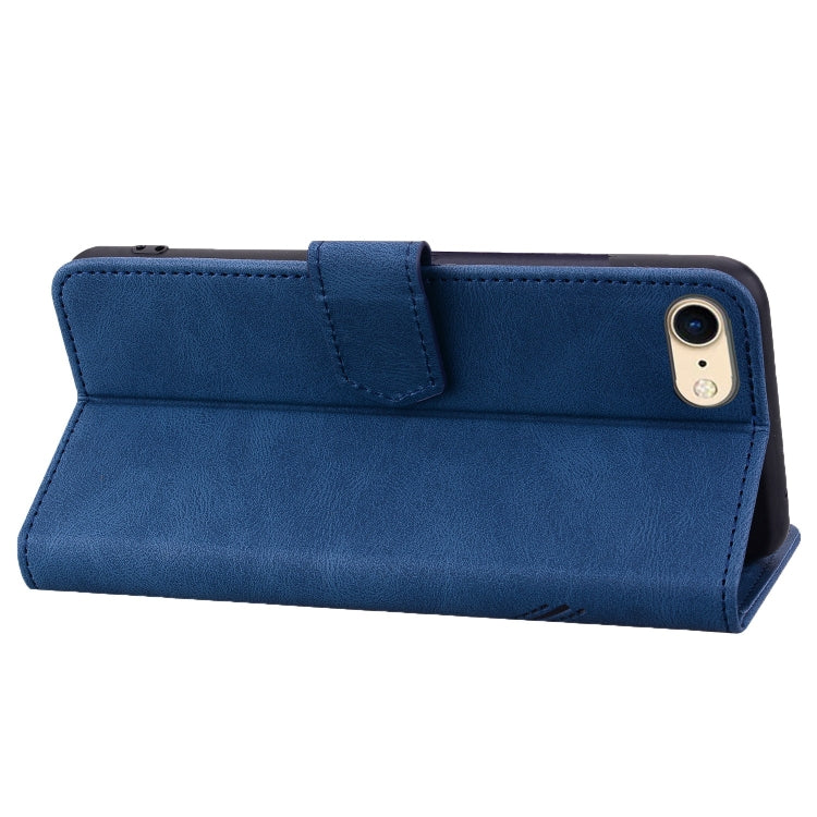 For iPhone SE 2022 / SE 2020 / 8 / 7 Geometric Mandala Embossed Leather Phone Case