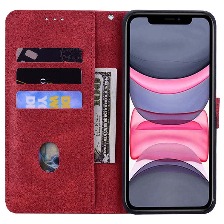 For iPhone 11 Geometric Mandala Embossed Leather Phone Case