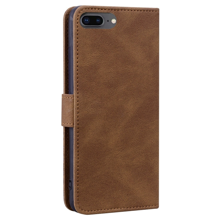 Geometric Mandala Embossed Leather Phone Case For iPhone 8 Plus / 7 Plus