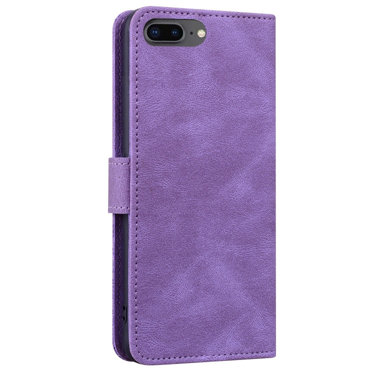 Geometric Mandala Embossed Leather Phone Case For iPhone 8 Plus / 7 Plus