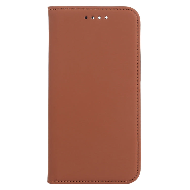 For iPhone 14 Pro Magnetism Skin Feel Card Holder Leather Phone Case