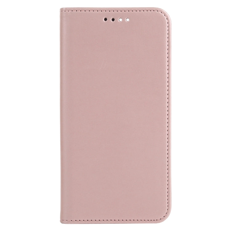 For iPhone 14 Pro Max Magnetism Skin Feel Card Holder Leather Phone Case