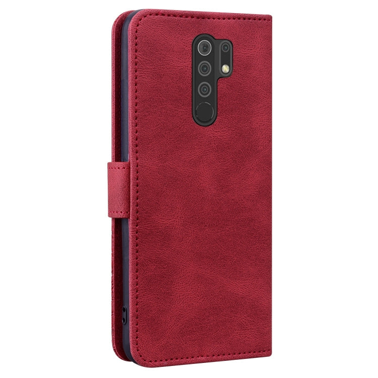 For Xiaomi Redmi 9 Geometric Mandala Embossed Leather Phone Case