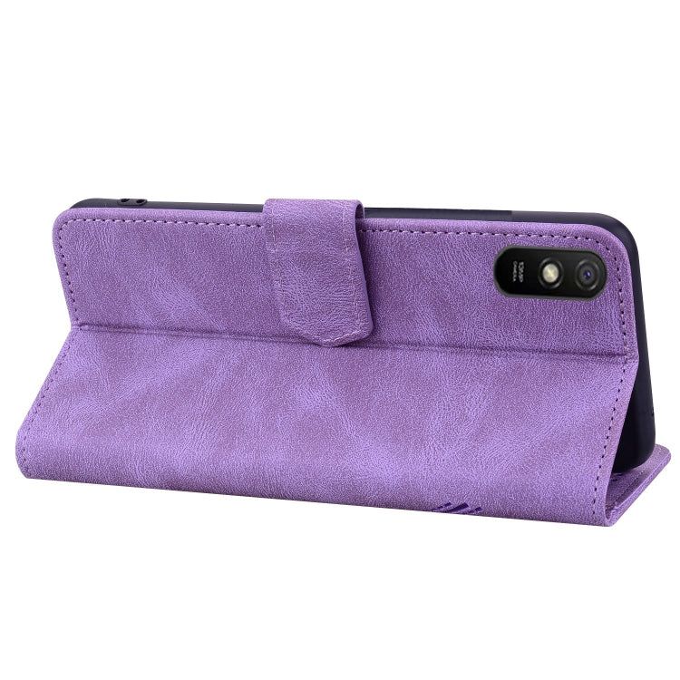 For Xiaomi Redmi 9A Geometric Mandala Embossed Leather Phone Case