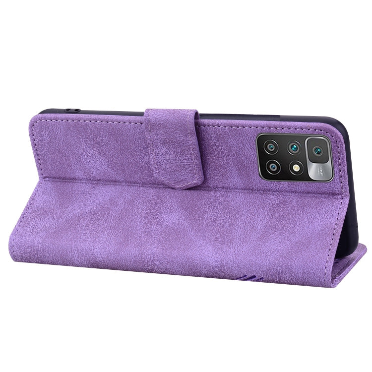 For Xiaomi Redmi 10 4G 2022 Geometric Mandala Embossed Leather Phone Case