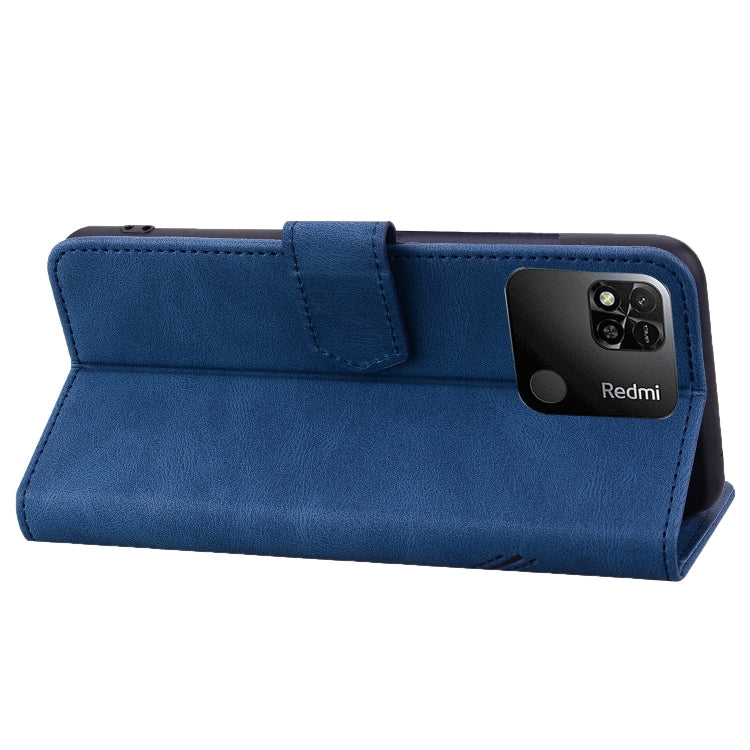 For Xiaomi Redmi 10A Geometric Mandala Embossed Leather Phone Case