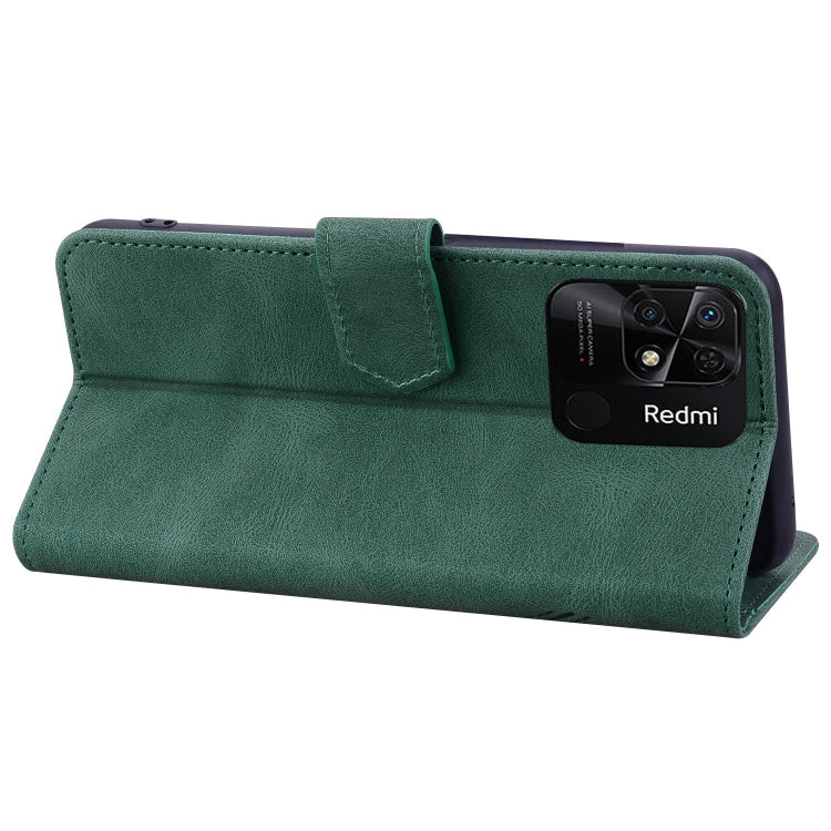 For Xiaomi Redmi 10C Geometric Mandala Embossed Leather Phone Case