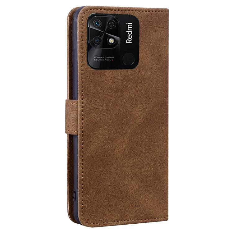For Xiaomi Redmi 10C Geometric Mandala Embossed Leather Phone Case