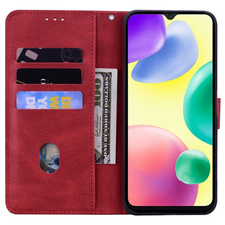 For Xiaomi Redmi 10C Geometric Mandala Embossed Leather Phone Case