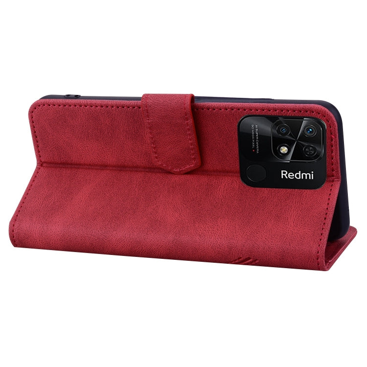 For Xiaomi Redmi 10C Geometric Mandala Embossed Leather Phone Case