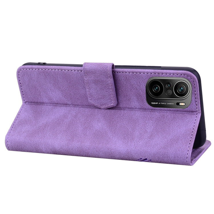 For Xiaomi Redmi K40 / Poco F3 Geometric Mandala Embossed Leather Phone Case