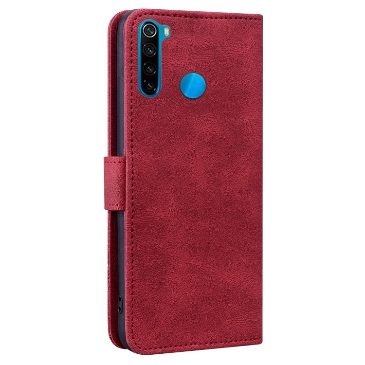 For Xiaomi Redmi Note 8 Geometric Mandala Embossed Leather Phone Case