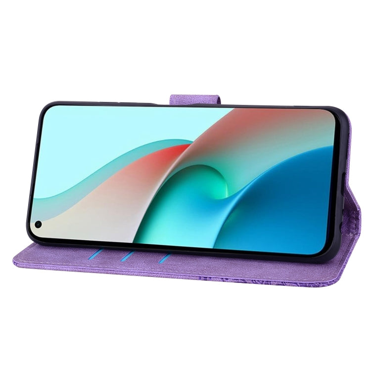 For Xiaomi Redmi Note 9 Geometric Mandala Embossed Leather Phone Case