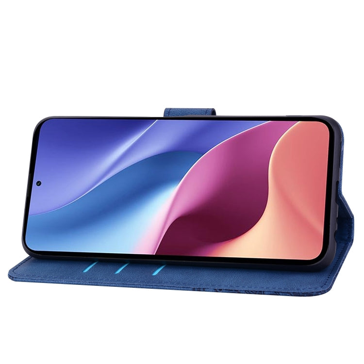 For Xiaomi Redmi Note 10 Pro Geometric Mandala Embossed Leather Phone Case