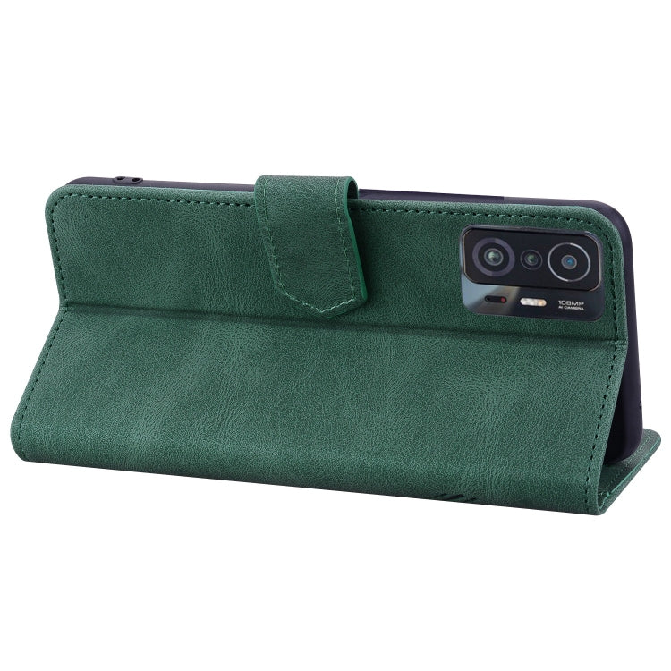 For Xiaomi 11T Pro Geometric Mandala Embossed Leather Phone Case