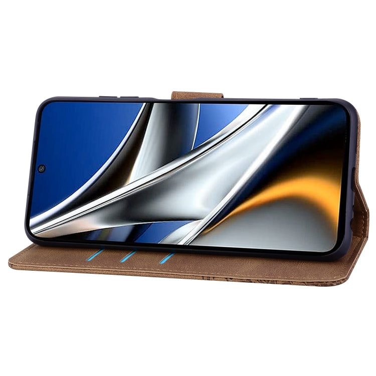 For Xiaomi 11T Pro Geometric Mandala Embossed Leather Phone Case